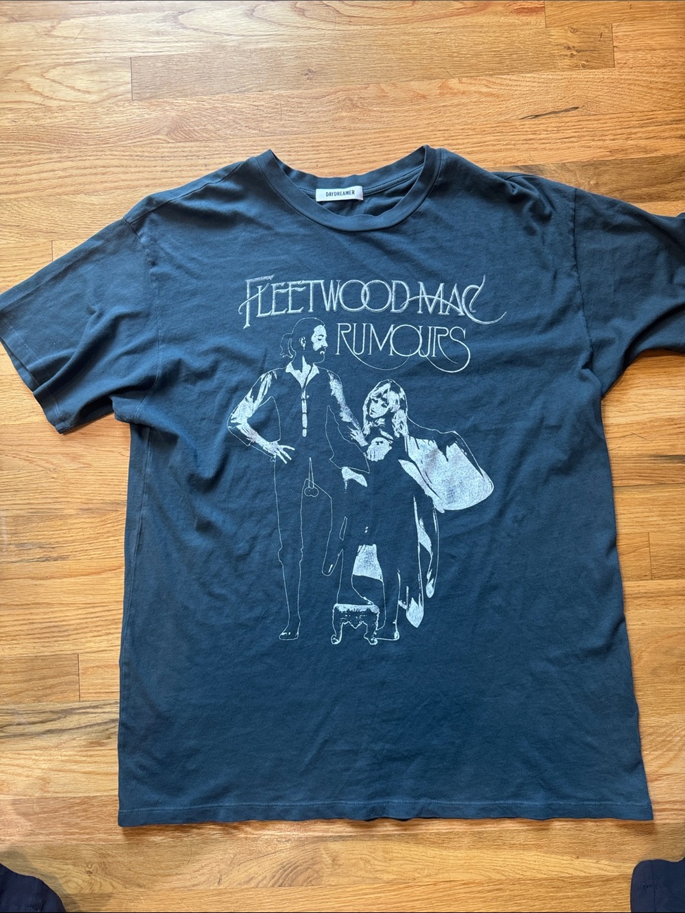 Daydreamer Fleetwood Mac Rumours Graphic Tee Shirt Dress Large